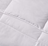 Ireland Extra Warmth White Goose Feather Down Comforter Twin Size- Microfiber Cover