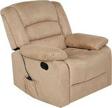 Longstreet Rocker Recliner with Massage, Heat and Dual USB ports,