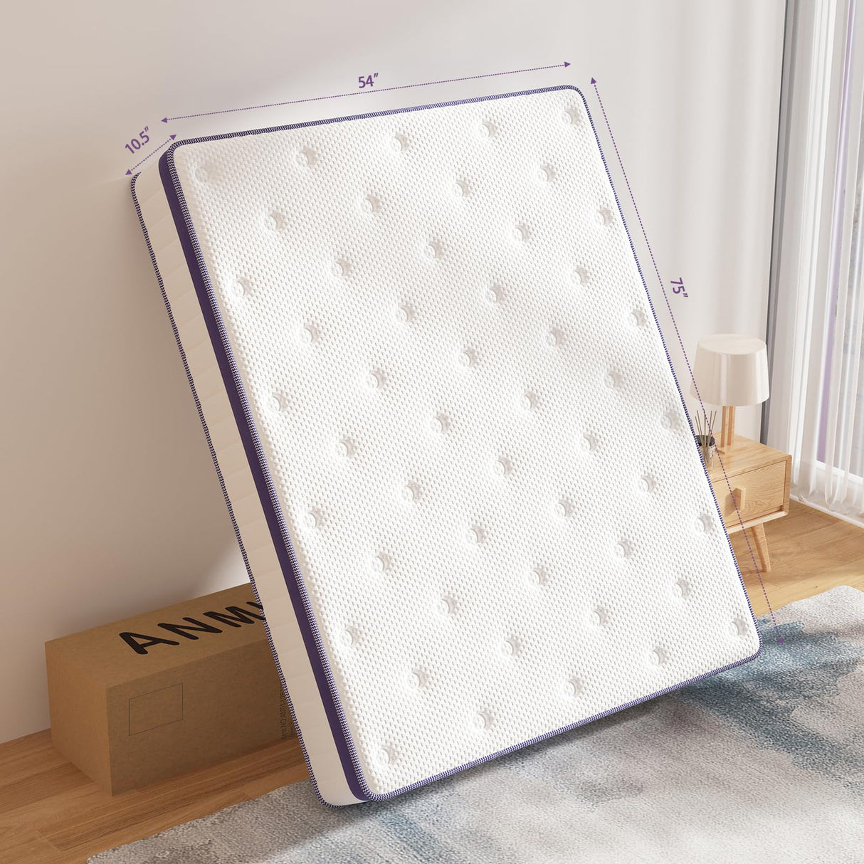 Full Size Mattress, 10 Inch Hybrid Gel Memory Foam Mattress Full Size, Full Mattresses in a Box