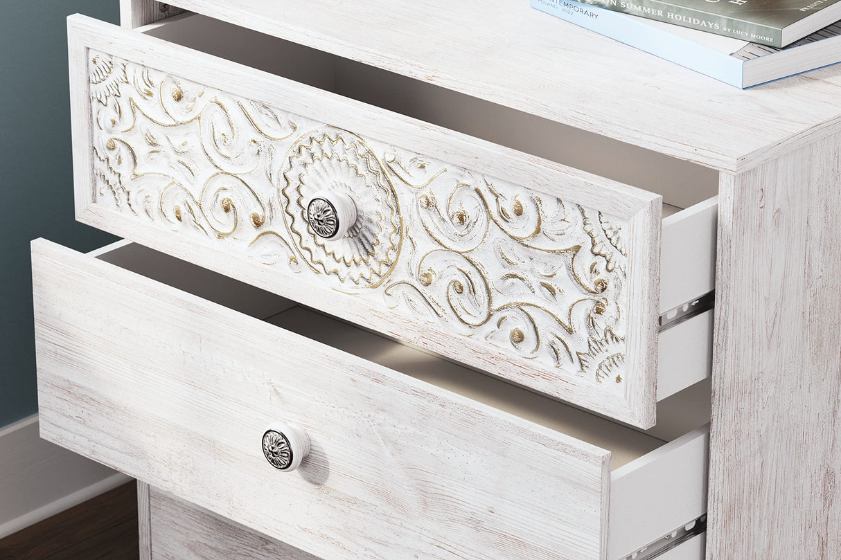 Paxberry Coastal 3 Drawer of Drawers Chest with Ball-bearing Construction