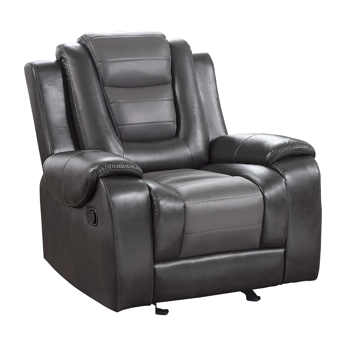 Matteo Glider Recliner, Two-Tone Gray