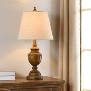 L26017JDSAM Marion, French Oak, Heathered Light Beige Table Lamp