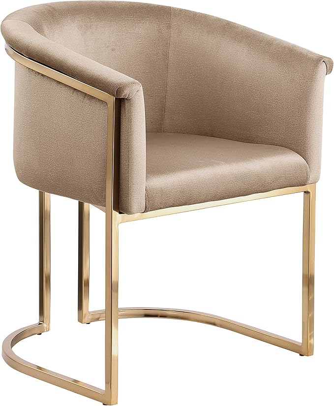 758Beige-C Tierra Collection Modern | Contemporary Upholstered Dining Chair