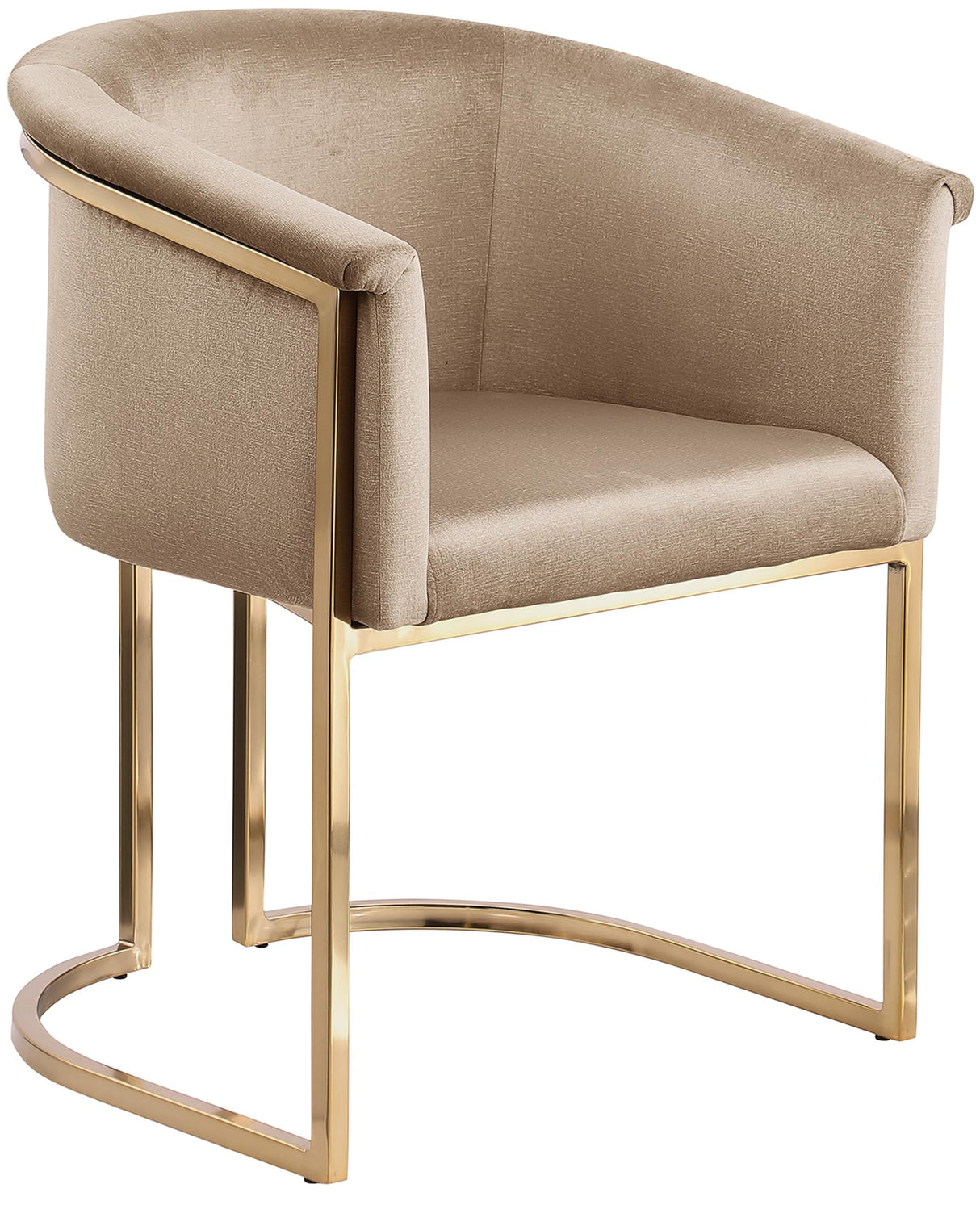 758Beige-C Tierra Collection Modern | Contemporary Upholstered Dining Chair