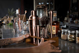 Cocktail Shaker Set, 7-Piece Bartender Kit with Stand, 24oz Martini Shaker Bottle Stainless