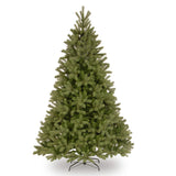 Feel Real' Artificial Full Downswept Christmas Tree, Green, Douglas Fir, Includes Stand