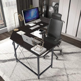 L Shaped Desk, Large L Shaped Computer Desk Office Desk, 59+59 inch L Shaped Gaming Desk with CPU Stand, Sturdy Corner Gaming Desk Writing Desk L Shaped Workstation Desks for Home Office Corner