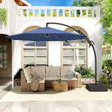 Outdoor Patio Umbrella with Base Includeds