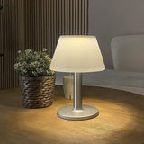 LED Solar Table Lamp Outdoor Waterproof-3 Way Dimmable Outside Patio Table lamp,