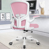 Office Desk Chairs, Ergonomic PC Desk Chair with Wheels, Adjustable Lumbar Support