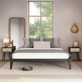 Chalipa 14” Queen Bed Frame - Solid Wood Platform Bed