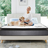 Full Size, 10 Inch Memory Foam Mattress in A Box, Medium Firm Full Mattress with Individual Pocket Springs, 10 Inch Full Size Mattress for Bedroom, Soft and Comfortable, 75" L *54" W*10" H