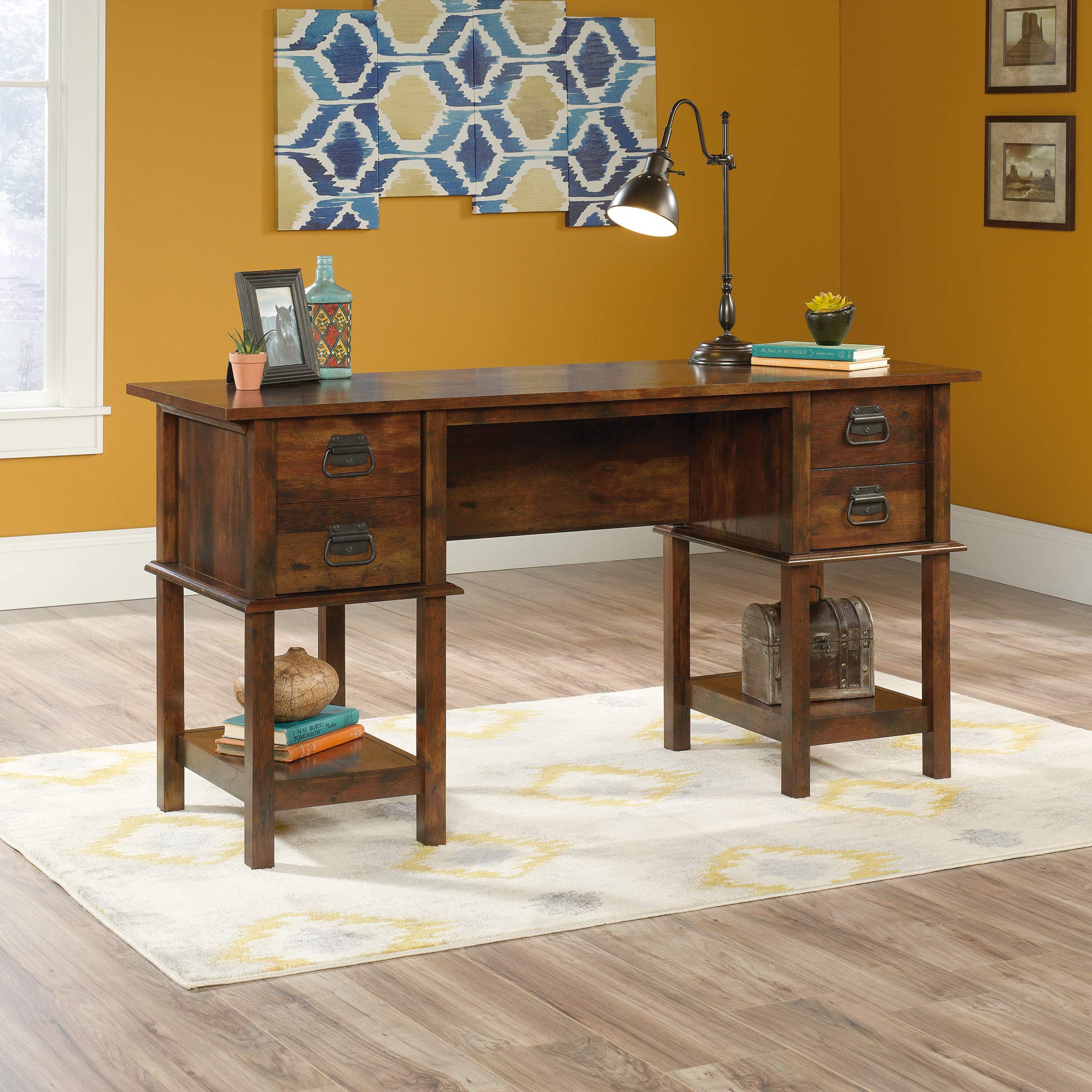Viabella Desk, Curado Cherry finish