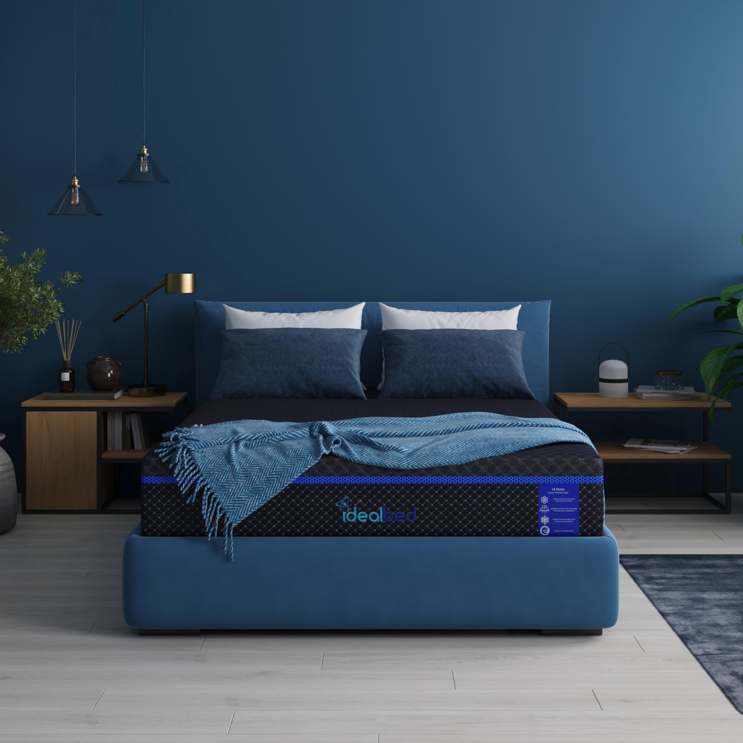G4 Nova Luxury Memory Foam Mattress, Back Aligning Support, Floating Pressure Relief Technology