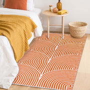 Small Outdoor Rug 3'x5', Front Door Mat Outdoor Entrance Machine Washable Rugs Cotton