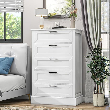 Dresser for Bedroom with 6 Drawer Dresser, Dresser & Chest of Drawers, Bedroom