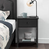 Night Stands for Bedroom Rustic Nightstand Bedside End Tables with Drawer