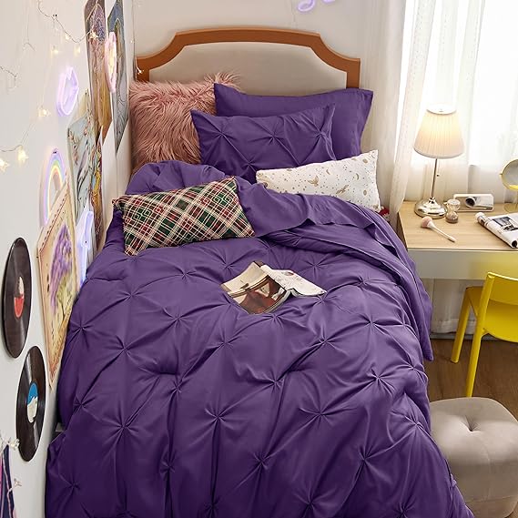 Twin/Twin XL Comforter Set with Sheets - 5 Pieces Twin Bedding Sets