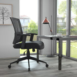 Mesh Back Task Chair, Black (B6706-BK)