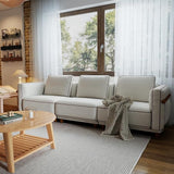 Modular Sectional Sofa,157.5" Luxury Cloud Sofa Sets with Ottoman