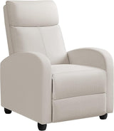 Recliner Chair Adjustable Home Theater Single Recliner Sofa Furniture with Thick Seat Cushion and Backrest