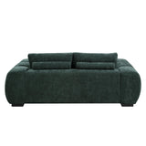 Sofa in Green Linen