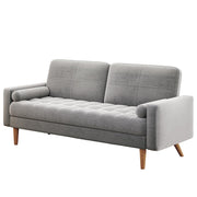 68" Loveseat Sofa,Velvet Small Couch Love Seat Couches with Tufted Seat