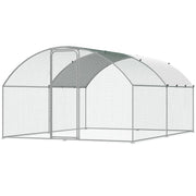 UtopiaCoop Metal Chicken Coop – Split Door, Waterproof Roof & Predator-Proof Design