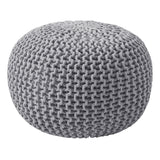 Rest Stuffed – 20” Diameter x 14” Tall Cozy Floor Pouf for Living Room, Bedroom, Nursery