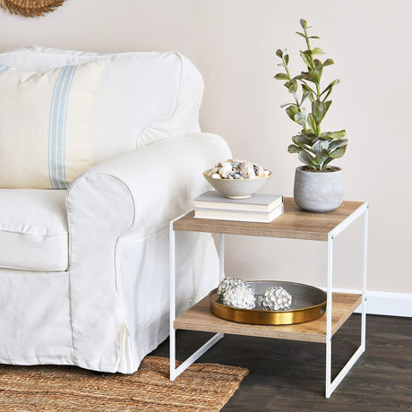 End Table, Coastal Oak Finish