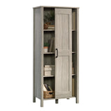 Miscellaneous Sliding Door Storage Pantry cabinets, L: 27.09" x W: 15.39" x H: 62.99"