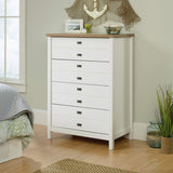 Cottage Road 4-Drawer Chest, Soft White finish,