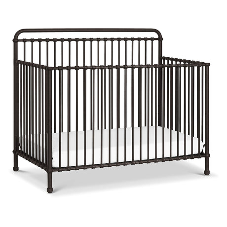 Winston 4-in-1 Convertible Metal Crib in Vintage Iron, Greenguard Gold Certified