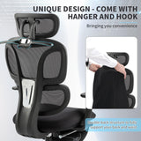 Mesh Office Chair, High Back Desk Executive Computer Chair with Hanger,