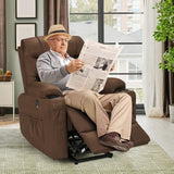 Power Lift Recliner Chair for Elderly, Electric Stand up Lift Sofa w/Massage & Heat