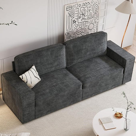 ' Couches for Living Room, Modern Sleeper Sofa for Bedroom, 3-Seater Oversized Sofa