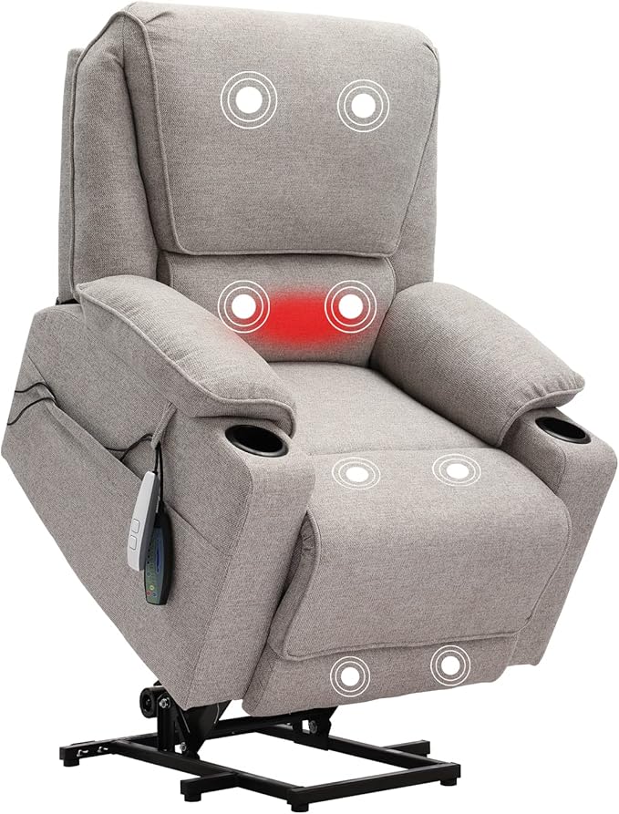 Recliner Chairs for Adults,Power Lift Recliner Chair for Elderly, Lift Chair with Massage