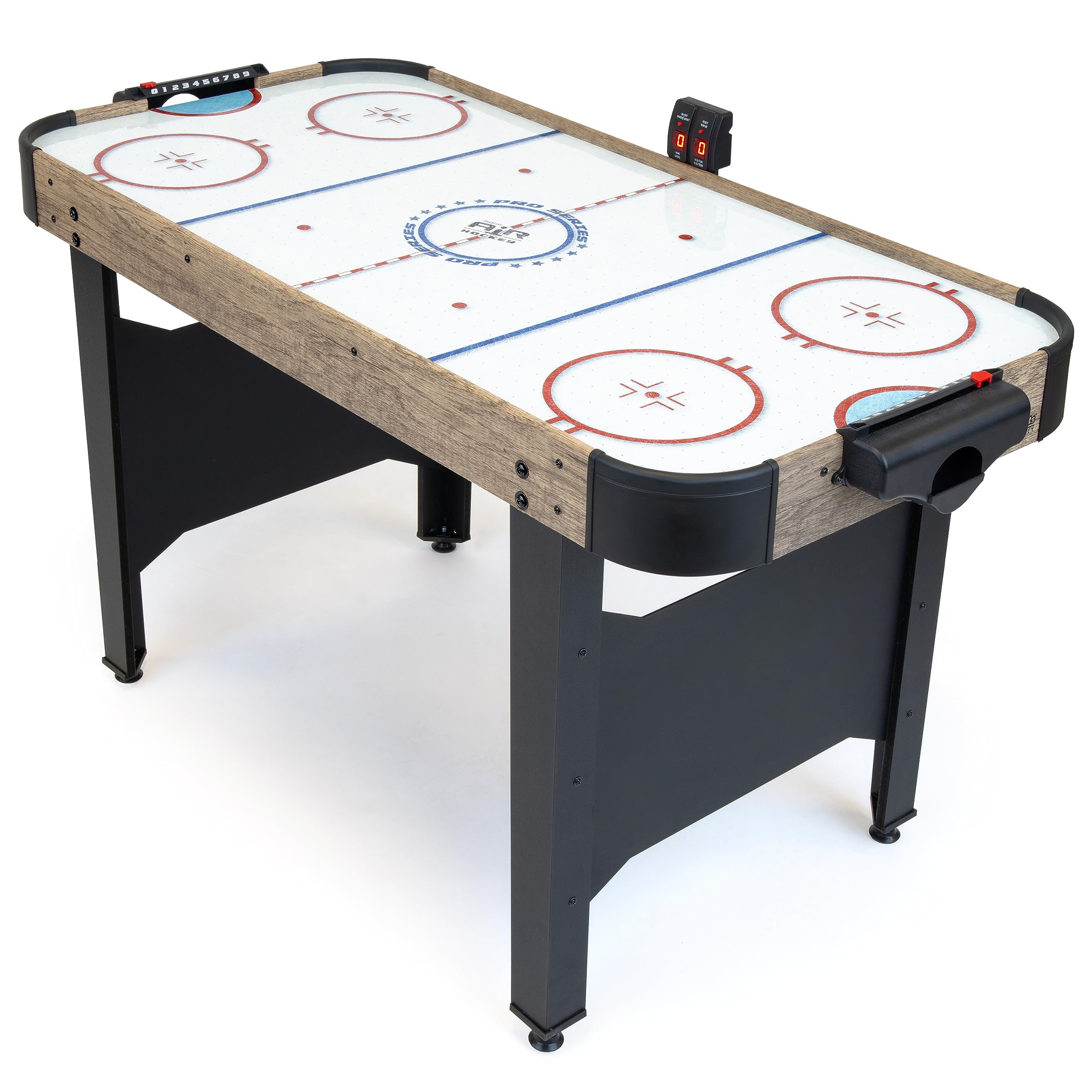 48 Inch Air Hockey Arcade Table for Kids - Includes 2 Pushers, 3 Pucks, AC Motor