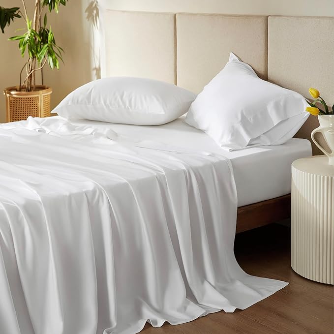 Queen Sheets, Rayon Derived from Bamboo, Queen Cooling Sheet Set