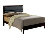 Blanch 3 Piece Transitional Bed Set with 2 Nightstands, King, Espresso