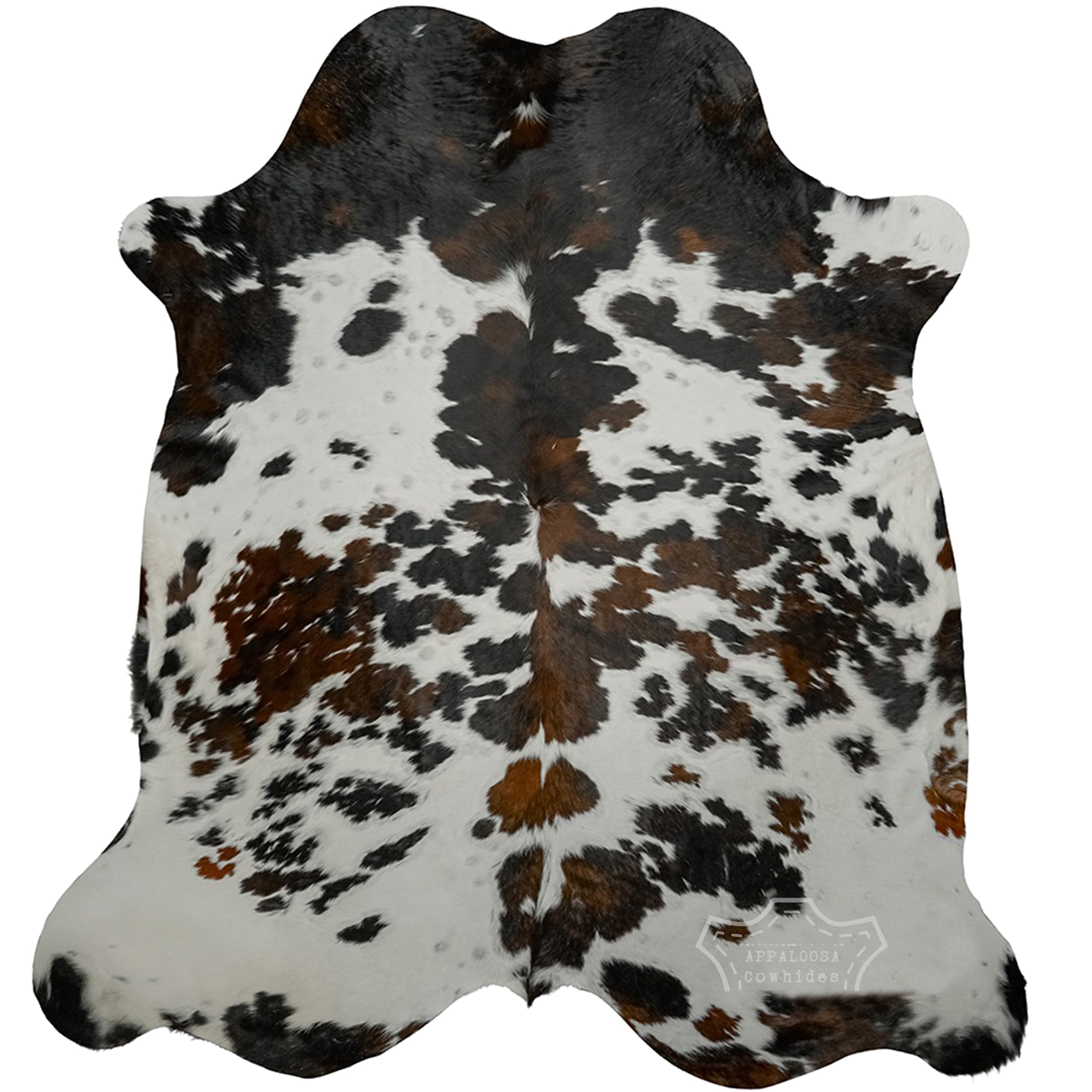 Genuine Cowhide Rug - Natural Cow Leather Rugs for Bedroom & Area Rug Living Room