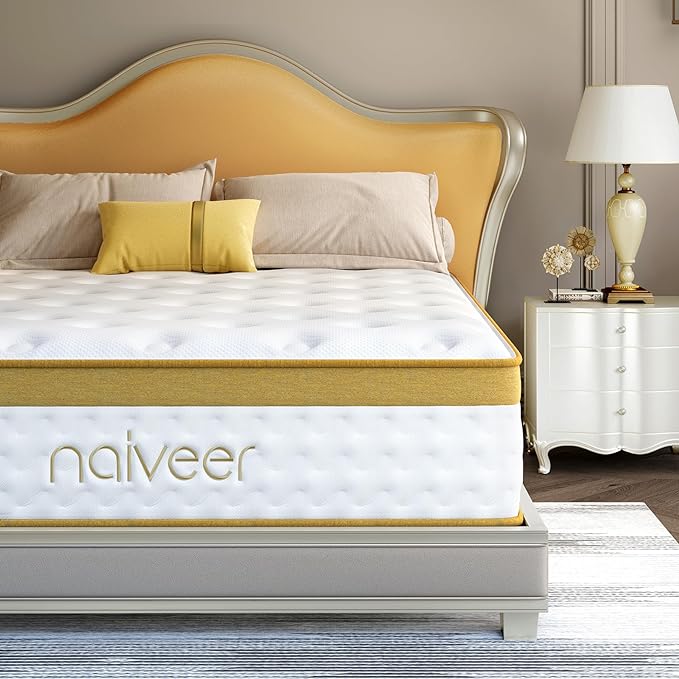 Cooling Gel Full Size Mattress, 10 Inch Hybrid Full Mattress