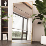 Standing Hanging or Leaning Against Floor Tempered Mirrors