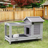 Rabbit Hutch Indoor Bunny Cage Outdoor Bunny House