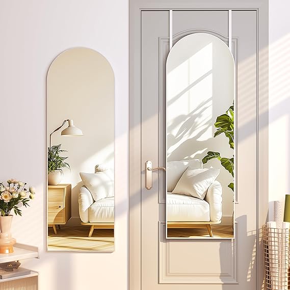 Full Length Door Mirror - 51.1 x 15.7 Inch Wall Hanging Mirror