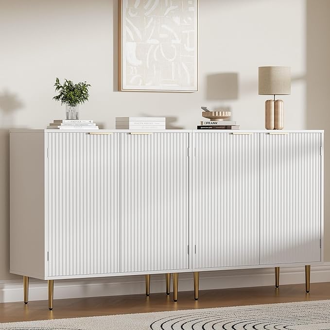 Buffet Sideboard Cabinet with 2 Doors, Kitchen Cabinet