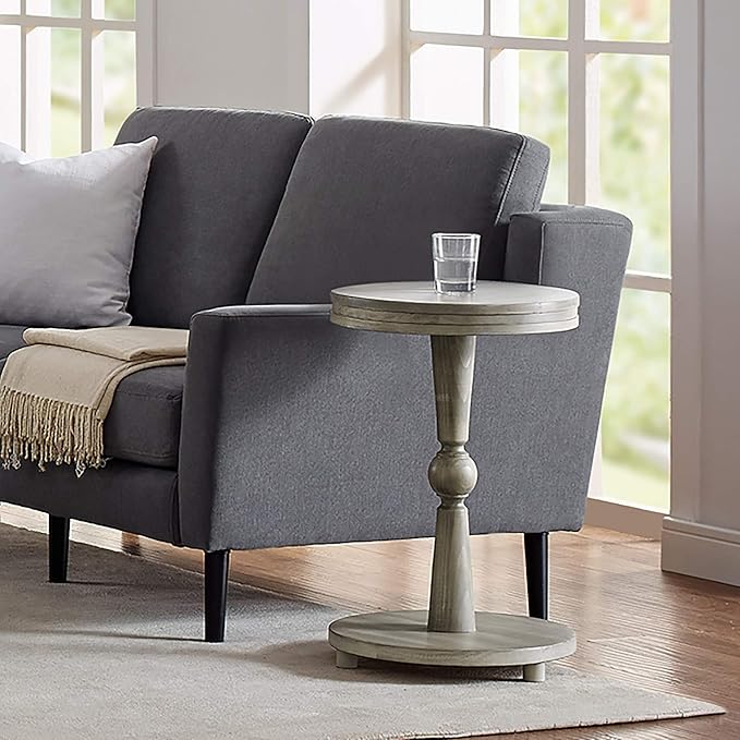 Farm House End Table - Antique White