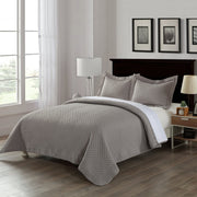 Bacteria Reducing Microfiber Quilt - King Size Silver