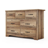 7 Drawers Dresser for Bedroom, Wood Bedroom Dresser Modern Drawer Chest