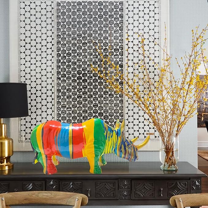 Elephant African Multicolor 35.5 * 20 * 24.5